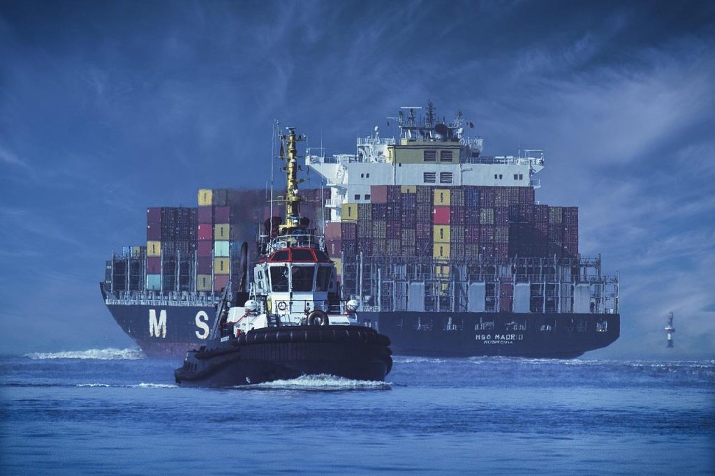 Containervervoer in transitie: moderne haven met geavanceerde technologie voor efficiënt en duurzaam transport